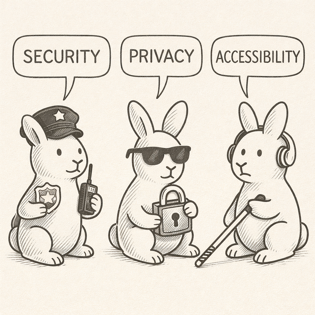 Security, Privacy, and Accessibility by ExceedAbility